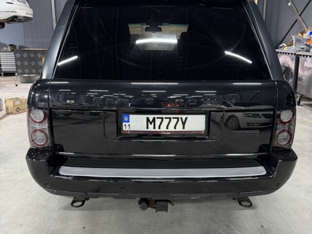 Черный Ленд Ровер Рендж Ровер, объемом двигателя 3.6 л и пробегом 330 тыс. км за 21500 $, фото 4 на Automoto.ua