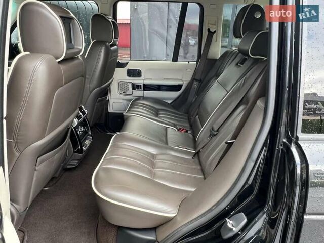Чорний Ленд Ровер Рендж Ровер, об'ємом двигуна 5 л та пробігом 182 тис. км за 15999 $, фото 11 на Automoto.ua