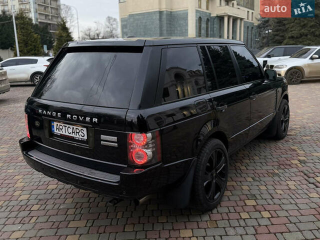 Черный Ленд Ровер Рендж Ровер, объемом двигателя 5 л и пробегом 240 тыс. км за 12500 $, фото 10 на Automoto.ua