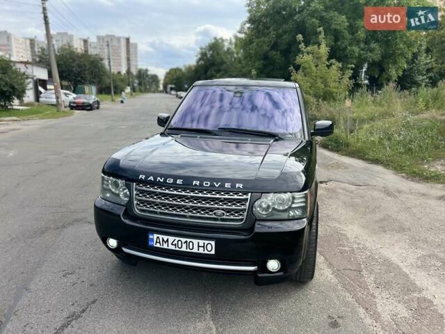 Ленд Ровер Рендж Ровер 2010 в Киеве на Automoto.ua Черный Ленд Ровер Рендж Ровер, объемом двигателя 5 л и пробегом 184 тыс. км за 11984 $, фото 3 на Automoto.ua