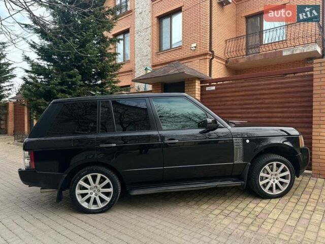 Чорний Ленд Ровер Рендж Ровер, об'ємом двигуна 5 л та пробігом 200 тис. км за 10999 $, фото 10 на Automoto.ua
