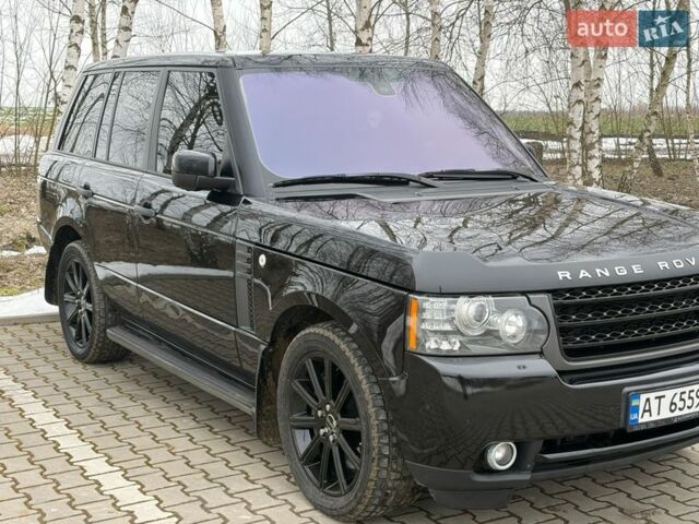 Черный Ленд Ровер Рендж Ровер, объемом двигателя 5 л и пробегом 220 тыс. км за 14000 $, фото 1 на Automoto.ua