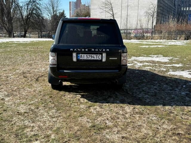 Черный Ленд Ровер Рендж Ровер, объемом двигателя 5 л и пробегом 172 тыс. км за 12300 $, фото 16 на Automoto.ua