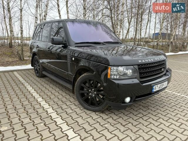 Черный Ленд Ровер Рендж Ровер, объемом двигателя 5 л и пробегом 220 тыс. км за 14000 $, фото 3 на Automoto.ua
