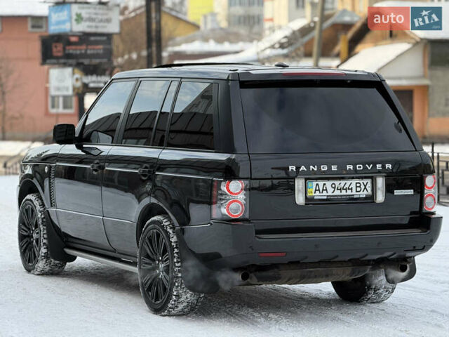 Чорний Ленд Ровер Рендж Ровер, об'ємом двигуна 5 л та пробігом 212 тис. км за 13999 $, фото 21 на Automoto.ua