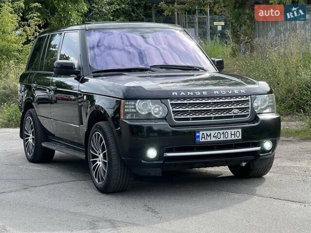 Ленд Ровер Рендж Ровер 2010 в Киеве на Automoto.ua Черный Ленд Ровер Рендж Ровер, объемом двигателя 5 л и пробегом 184 тыс. км за 11984 $, фото 7 на Automoto.ua