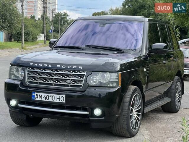 Ленд Ровер Рендж Ровер 2010 в Киеве на Automoto.ua Черный Ленд Ровер Рендж Ровер, объемом двигателя 5 л и пробегом 184 тыс. км за 11984 $, фото 9 на Automoto.ua