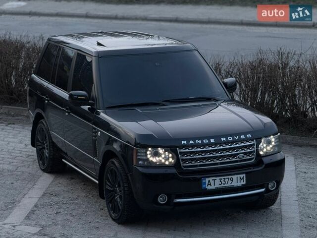 Черный Ленд Ровер Рендж Ровер, объемом двигателя 5 л и пробегом 215 тыс. км за 12999 $, фото 2 на Automoto.ua