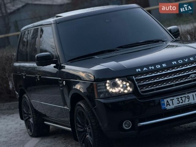 Черный Ленд Ровер Рендж Ровер, объемом двигателя 5 л и пробегом 215 тыс. км за 12999 $, фото 4 на Automoto.ua