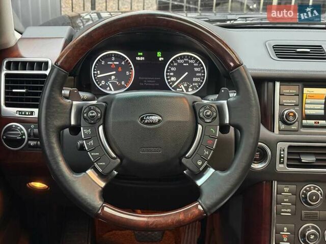 Черный Ленд Ровер Рендж Ровер, объемом двигателя 4.37 л и пробегом 171 тыс. км за 19500 $, фото 36 на Automoto.ua