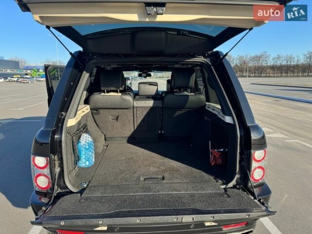 Чорний Ленд Ровер Рендж Ровер, об'ємом двигуна 5 л та пробігом 157 тис. км за 17999 $, фото 14 на Automoto.ua