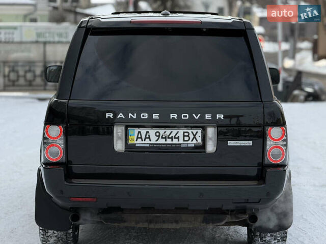 Черный Ленд Ровер Рендж Ровер, объемом двигателя 5 л и пробегом 212 тыс. км за 12999 $, фото 22 на Automoto.ua