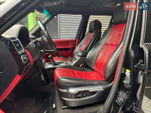 Чорний Ленд Ровер Рендж Ровер, об'ємом двигуна 5 л та пробігом 202 тис. км за 19990 $, фото 8 на Automoto.ua
