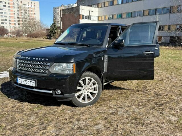 Черный Ленд Ровер Рендж Ровер, объемом двигателя 5 л и пробегом 172 тыс. км за 12300 $, фото 15 на Automoto.ua