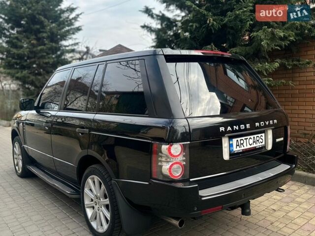 Чорний Ленд Ровер Рендж Ровер, об'ємом двигуна 5 л та пробігом 200 тис. км за 10999 $, фото 16 на Automoto.ua