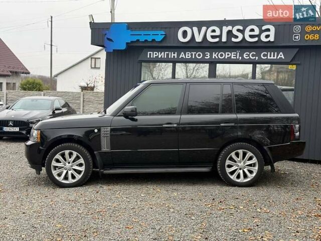 Черный Ленд Ровер Рендж Ровер, объемом двигателя 4.37 л и пробегом 171 тыс. км за 19500 $, фото 3 на Automoto.ua