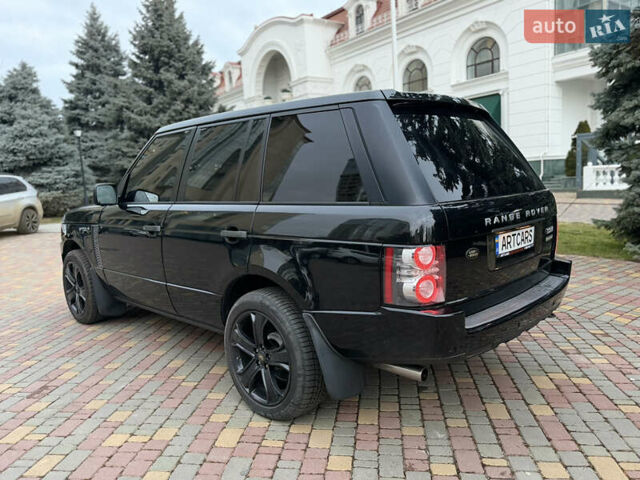 Черный Ленд Ровер Рендж Ровер, объемом двигателя 5 л и пробегом 240 тыс. км за 12500 $, фото 9 на Automoto.ua