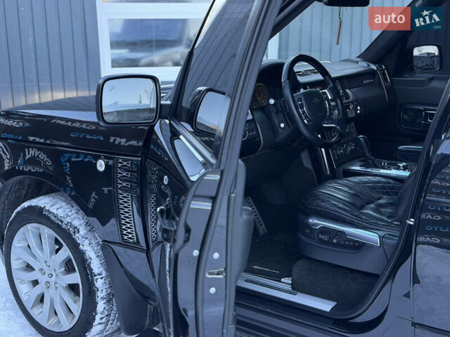 Чорний Ленд Ровер Рендж Ровер, об'ємом двигуна 5 л та пробігом 190 тис. км за 13999 $, фото 16 на Automoto.ua