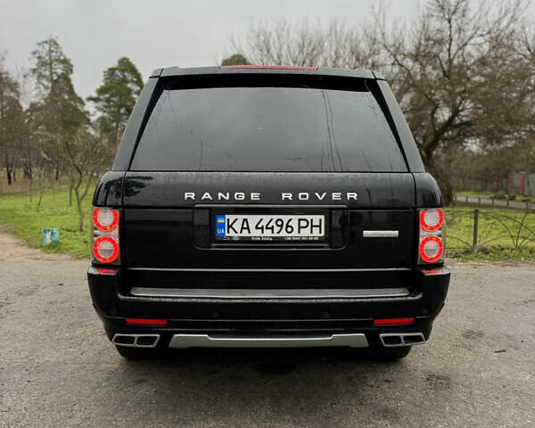 Черный Ленд Ровер Рендж Ровер, объемом двигателя 5 л и пробегом 194 тыс. км за 13690 $, фото 9 на Automoto.ua