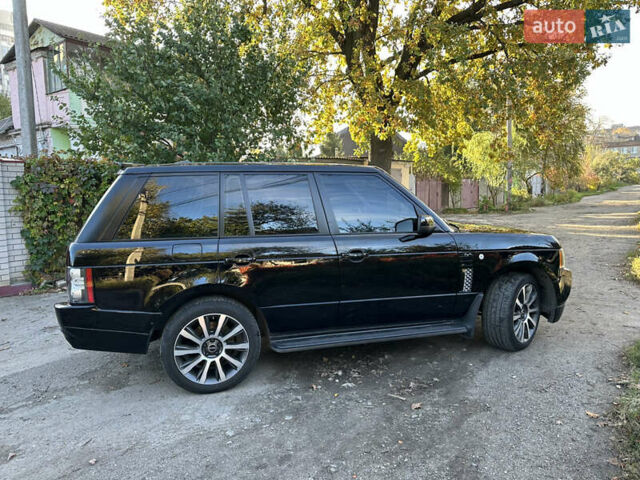 Чорний Ленд Ровер Рендж Ровер, об'ємом двигуна 4.37 л та пробігом 107 тис. км за 25000 $, фото 9 на Automoto.ua