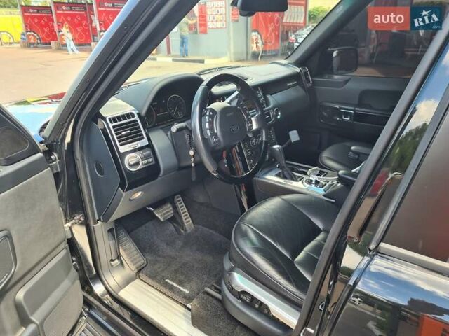 Черный Ленд Ровер Рендж Ровер, объемом двигателя 3.63 л и пробегом 212 тыс. км за 21900 $, фото 4 на Automoto.ua