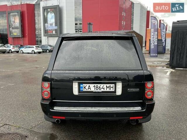 Чорний Ленд Ровер Рендж Ровер, об'ємом двигуна 5 л та пробігом 182 тис. км за 15999 $, фото 5 на Automoto.ua
