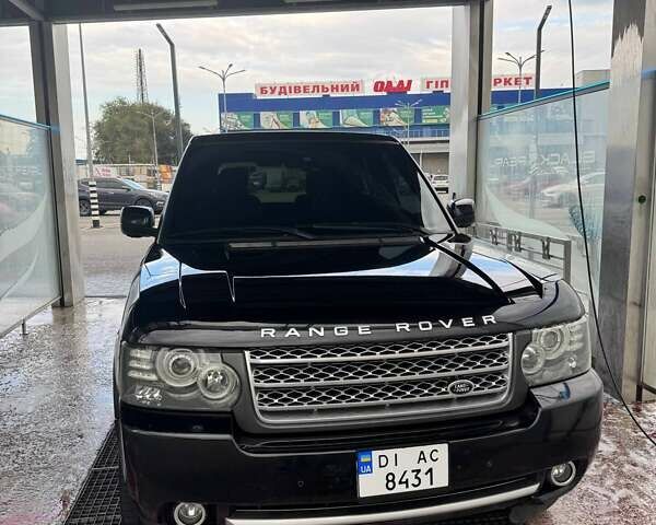 Чорний Ленд Ровер Рендж Ровер, об'ємом двигуна 5 л та пробігом 348 тис. км за 14700 $, фото 1 на Automoto.ua