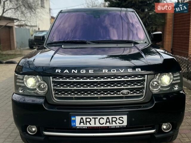 Чорний Ленд Ровер Рендж Ровер, об'ємом двигуна 5 л та пробігом 200 тис. км за 10999 $, фото 7 на Automoto.ua