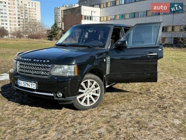 Чорний Ленд Ровер Рендж Ровер, об'ємом двигуна 5 л та пробігом 172 тис. км за 12300 $, фото 11 на Automoto.ua