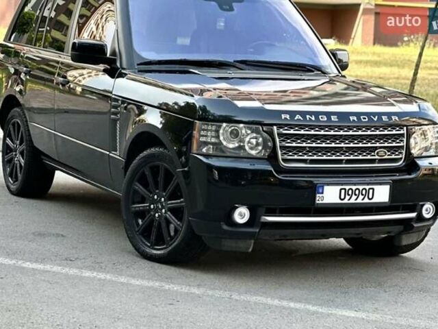 Чорний Ленд Ровер Рендж Ровер, об'ємом двигуна 5 л та пробігом 195 тис. км за 21000 $, фото 4 на Automoto.ua