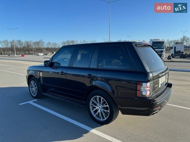 Чорний Ленд Ровер Рендж Ровер, об'ємом двигуна 5 л та пробігом 157 тис. км за 17999 $, фото 10 на Automoto.ua