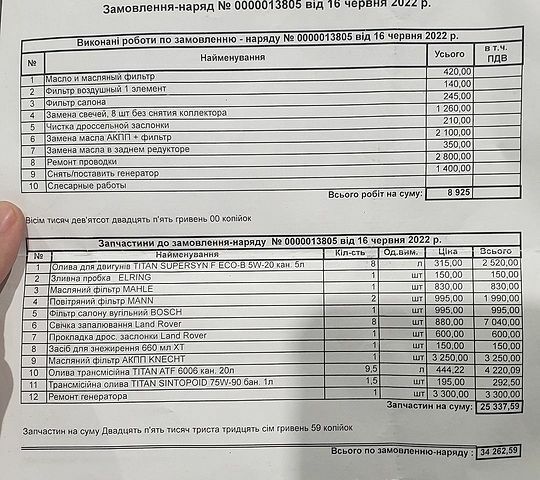 Черный Ленд Ровер Рендж Ровер, объемом двигателя 5 л и пробегом 235 тыс. км за 14390 $, фото 56 на Automoto.ua