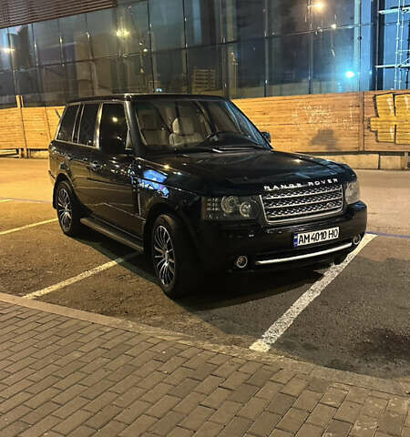 Чорний Ленд Ровер Рендж Ровер, об'ємом двигуна 5 л та пробігом 185 тис. км за 12500 $, фото 1 на Automoto.ua