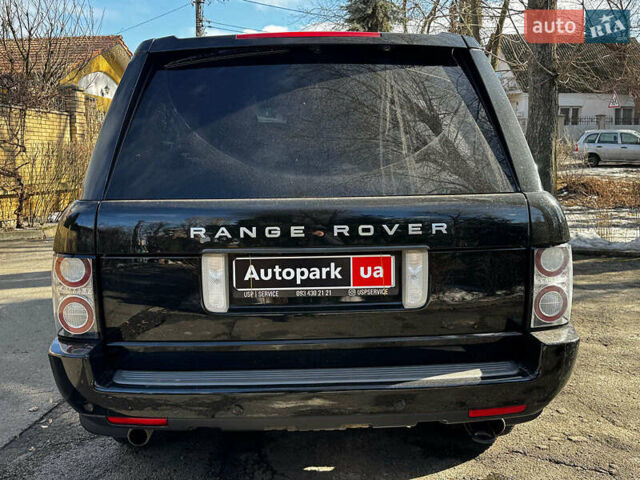 Чорний Ленд Ровер Рендж Ровер, об'ємом двигуна 5 л та пробігом 280 тис. км за 15490 $, фото 8 на Automoto.ua