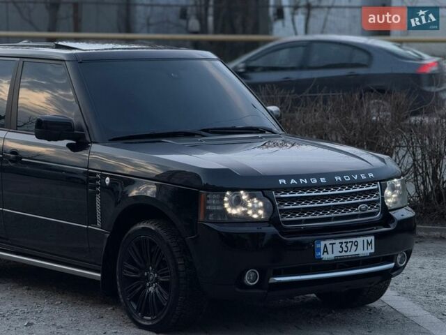 Черный Ленд Ровер Рендж Ровер, объемом двигателя 5 л и пробегом 215 тыс. км за 12999 $, фото 3 на Automoto.ua