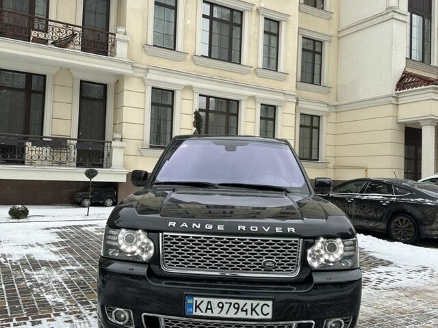 Чорний Ленд Ровер Рендж Ровер, об'ємом двигуна 5 л та пробігом 220 тис. км за 15000 $, фото 1 на Automoto.ua