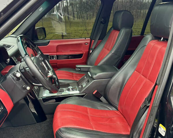 Черный Ленд Ровер Рендж Ровер, объемом двигателя 5 л и пробегом 194 тыс. км за 13690 $, фото 12 на Automoto.ua