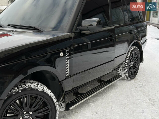 Чорний Ленд Ровер Рендж Ровер, об'ємом двигуна 5 л та пробігом 212 тис. км за 13999 $, фото 16 на Automoto.ua