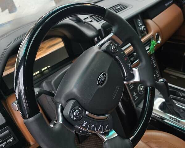 Черный Ленд Ровер Рендж Ровер, объемом двигателя 5 л и пробегом 280 тыс. км за 16200 $, фото 9 на Automoto.ua