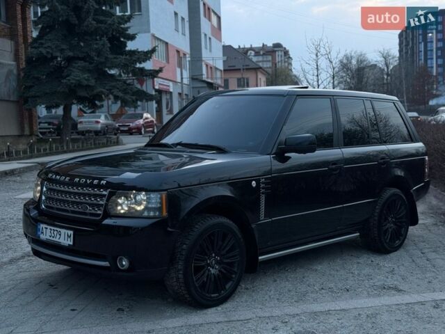 Черный Ленд Ровер Рендж Ровер, объемом двигателя 5 л и пробегом 215 тыс. км за 12999 $, фото 11 на Automoto.ua