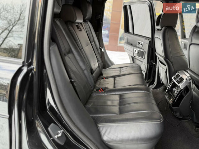 Черный Ленд Ровер Рендж Ровер, объемом двигателя 5 л и пробегом 212 тыс. км за 12999 $, фото 30 на Automoto.ua