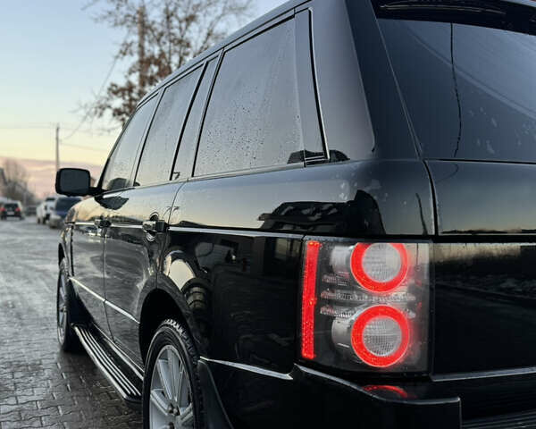 Черный Ленд Ровер Рендж Ровер, объемом двигателя 5 л и пробегом 255 тыс. км за 12800 $, фото 6 на Automoto.ua