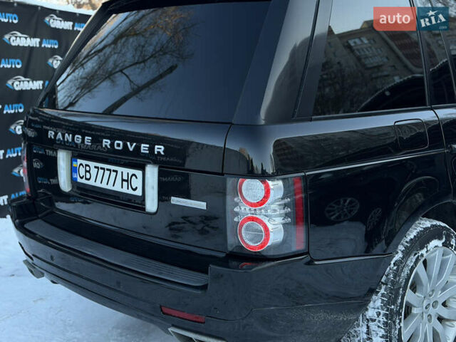 Чорний Ленд Ровер Рендж Ровер, об'ємом двигуна 5 л та пробігом 190 тис. км за 13999 $, фото 10 на Automoto.ua