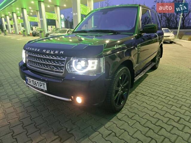 Черный Ленд Ровер Рендж Ровер, объемом двигателя 5 л и пробегом 190 тыс. км за 17000 $, фото 73 на Automoto.ua