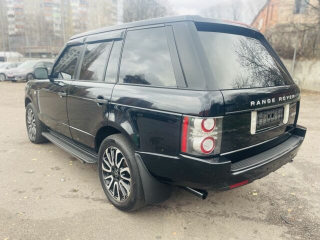 Черный Ленд Ровер Рендж Ровер, объемом двигателя 5 л и пробегом 200 тыс. км за 17999 $, фото 6 на Automoto.ua