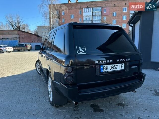 Чорний Ленд Ровер Рендж Ровер, об'ємом двигуна 5 л та пробігом 372 тис. км за 12500 $, фото 16 на Automoto.ua