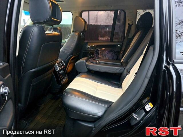 Черный Ленд Ровер Рендж Ровер, объемом двигателя 5 л и пробегом 199 тыс. км за 17000 $, фото 11 на Automoto.ua