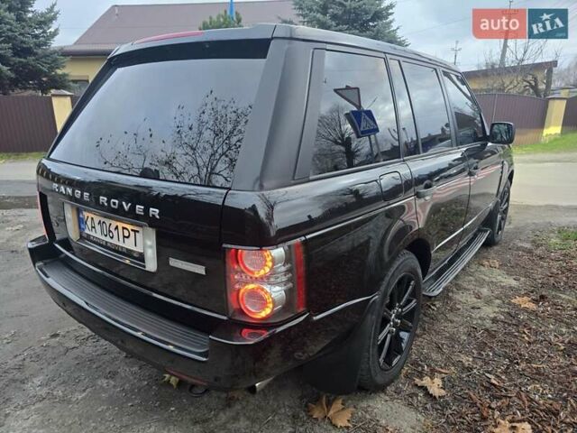 Черный Ленд Ровер Рендж Ровер, объемом двигателя 5 л и пробегом 190 тыс. км за 17000 $, фото 54 на Automoto.ua