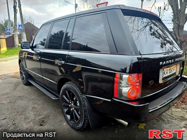 Черный Ленд Ровер Рендж Ровер, объемом двигателя 5 л и пробегом 199 тыс. км за 17000 $, фото 9 на Automoto.ua