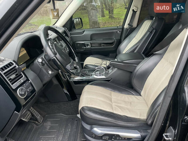 Чорний Ленд Ровер Рендж Ровер, об'ємом двигуна 5 л та пробігом 217 тис. км за 15500 $, фото 12 на Automoto.ua